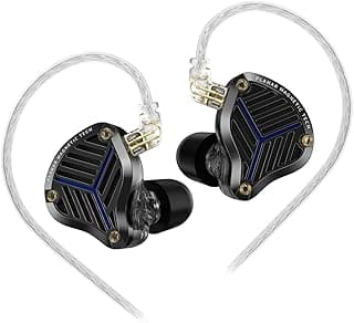 Fones de Ouvido KZ PRX Driver Planar Hifi Eabruds Alta Resolução Preto
