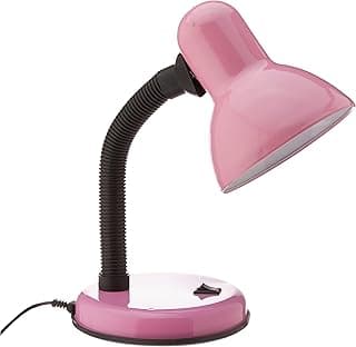 LUMINATTI BY DANURI Viking Luminária de Mesa, Rosa, Até 30 W