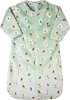 Saco de Dormir Bebe Pijama Cobertor Soft Estampado Grosso Ziper