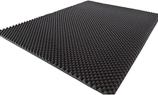 Colchão anti-escaras preto com padrão de ondas para cama de casal