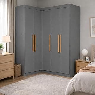 Guarda-roupa Modulação 5 Portas Canto Paris Onix