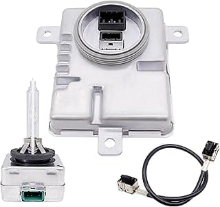 HiSport Unidade de controle de farol de reator HID Xenon com kit de lâmpada D3S 35W 68170821AA compatível com Chrysler 300 2011-2020, inclui ignição e reator de farol