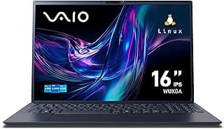 Notebook VAIO FE16 com tela de 16 polegadas, Linux, cinza grafite
