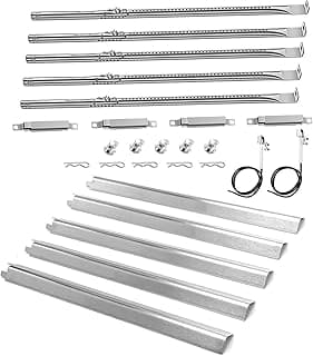 Kit de peças de reposição para churrasqueira Charbroil Performance com queimadores e acessórios