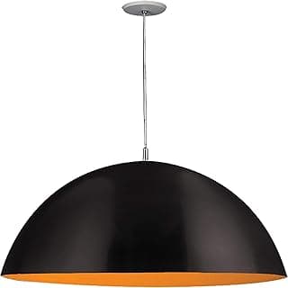 Pendente Pantoja & Carmona, 60w No Voltagev Preto