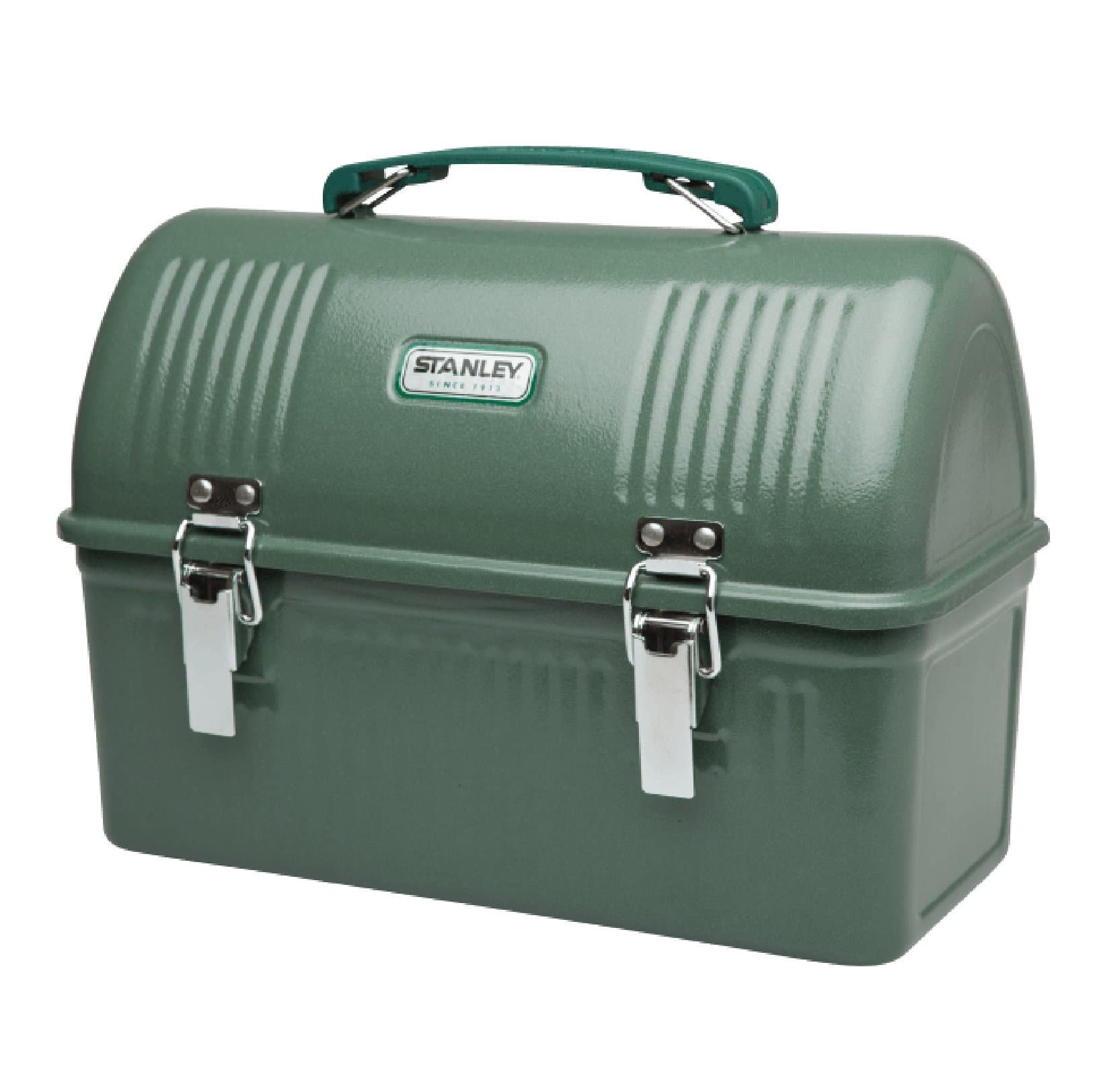 Lancheira clássica Stanley de 10 litros – Lancheira Grande – Serve para refeições, recipientes, garrafas térmicas – Fácil de carregar, construída para durar