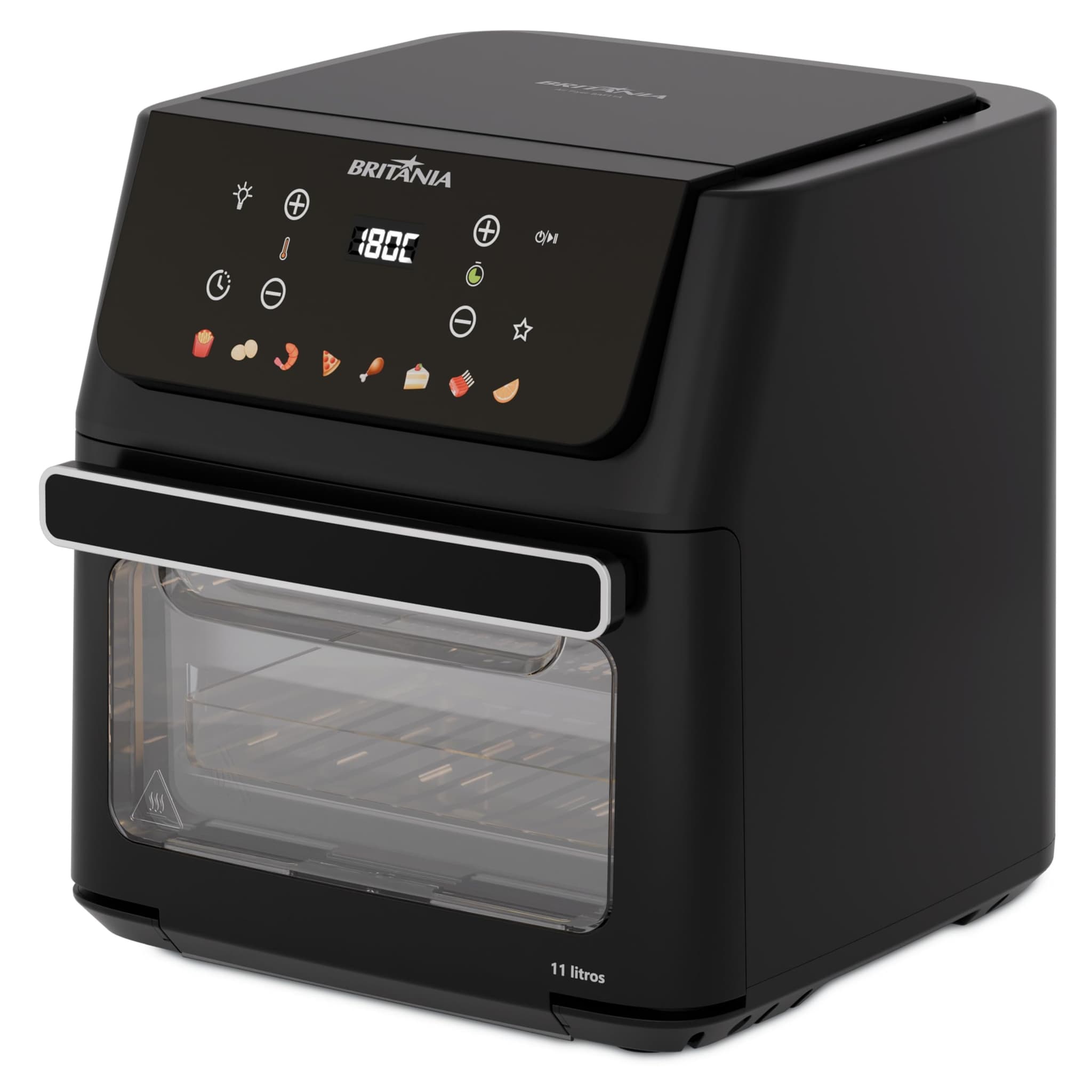 Air Fryer Oven Britânia 11L 8 Funções 1800W BAF11A 127V