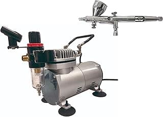 Kit de Aerografia ONETOOLS com Compressor e Aerógrafo 0,25mm
