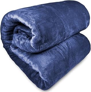 Cobertor Queen Corttex Lumini Super Soft Azul Marinho 300g Microfibra Poliéster