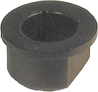 Bucha de eixo de plástico Stens 225-235, peça cilíndrica preta para eixos