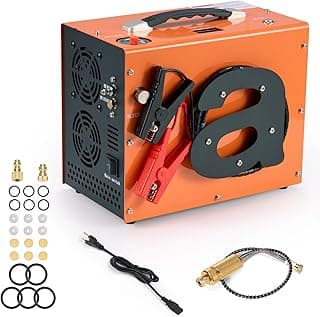 Compressor de Ar Portátil CURECURE 4500Psi 30Mpa com Kit de Conexões