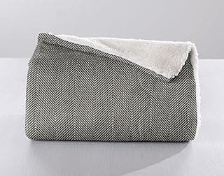 Cobertor Sherpa Casal 220 x 235cm Chevron Hedrons
