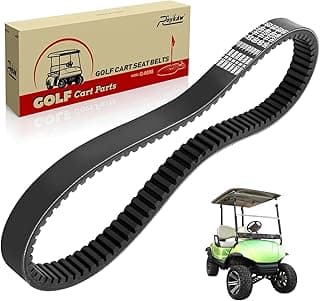 Roykaw Correia De Transmissão Da Embreagem Carrinho De Golfe, Compatível Com Os Modelos A Gasolina Yamaha G2/G8/G11/G14/G16/G20/G21/G22/G29/Drive De 4 Tempos, Código Oem: J38-46241-00, J55-G6241-00