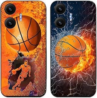 Capa de telefone Xiaomi Redmi Turbo 4 Pro/Poco F7 5G com design de basquete