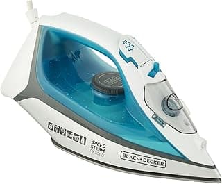 BLACK+DECKER Ferro de Passar Roupa FX3060 1200W Azul e Branco 110V