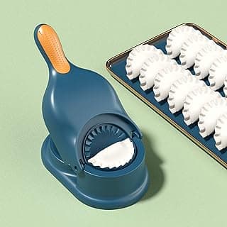 Abridor de Empanadas 2 em Multifuncional Ferramenta Cozinha Manual Grau Alimentar Fácil Limpar Máquina Compacta e Portátil para Aperto Massa