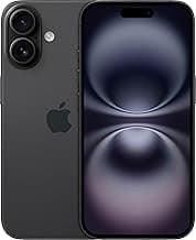 Apple iPhone 16, 512GB, Black - Unlocked (Renewed)