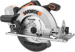 Worx Serra circular sem fio Nitro WX520L.9 20V Power Share 18,4 cm com motor sem escova (somente ferramenta)