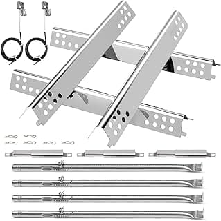 Kit de peças de reposição de aço inoxidável para churrasqueira Charbroil Performance 4 queimadores