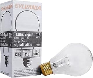 Sylvania 12817 - 116A21/TS/8M 130V Lâmpada de Sinalização de Trânsito