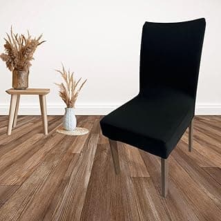 Capa Para Cadeira de Jantar 4 Lugares (PRETO)