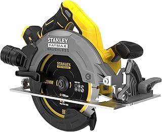 STANLEY Serra Circular à Bateria Fatmax185mm, Motor Brushless, Sem Bateria e Carregador, Modelo SBC550B, 20V