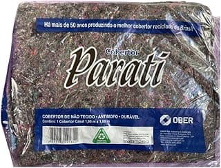 Cobertor Casal Cinza Reciclado Leve Abrigo Inverno Doações Pets Conforto Durável