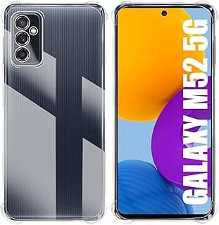 Capa Capinha De Silicone Transparente Para Samsung Galaxy M52