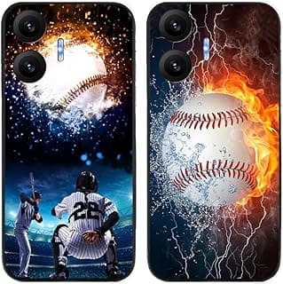 Capa para Xiaomi Redmi Turbo 4 Pro/Poco F7 5G com design de beisebol