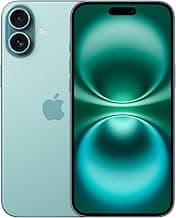 Apple iPhone 16, US Version, 512GB, Teal - Unlocked (Renewed Premium)