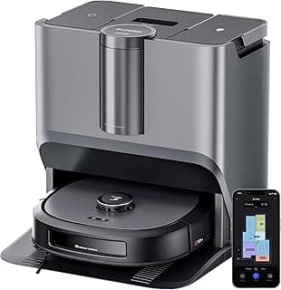 Eureka NER J20 Combo ultra robô aspirador e esfregão, secagem automática, lavagem automática, autoesvaziamento, auto-recarga