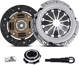 Novo kit de embreagem de transmissão para Fiat 500 2012-2017 L4 1.4L - Substitui OEM # 19-041 19-014 K7066801 | Inclui placa de pressão, disco de embreagem, rolamento de liberação, ferramenta de