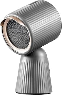 Coifa Portátil Para Fogão, Coifa De Mesa Com 3 Velocidades De Vento, Controle De Um Botão, Filtros Removíveis, Exaustor De Cozinha Portátil Para Churrasqueiras E Panelas Quentes, Cinza.