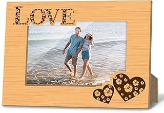 Molduras de amor para casais, porta-retratos de noivado, presentes de noivado, casamento, casamento, porta-retratos havaianos, aniversário de frangipani, foto 10 x 15 cm, decoração de prateleira