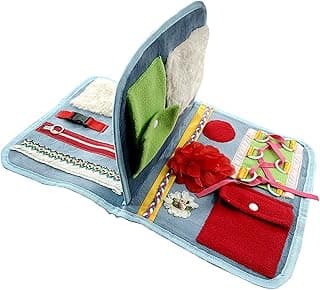 Livro Fidget para Idosos, Cobertor Fidget para Adultos com Demência, Cobertor Fidget para Demência, Cobertor Fidget para Idosos