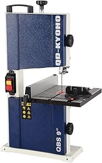 Serra de fita portátil OD-KYOH QBS 9 com mesa de trabalho