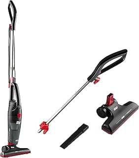 WAP Aspirador de Pó Vertical High Speed Black 2 em 1 com acessório de mão e bocal de sucção