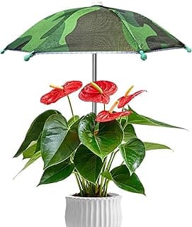 Guarda-chuvas de plantas com padrão camuflado para proteção solar