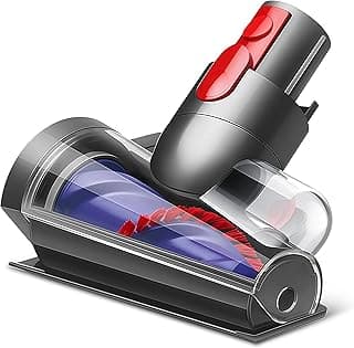 Ferramenta de parafuso de cabelo compatível com aspirador de pó Dyson, escova de cerdas vermelhas e azul