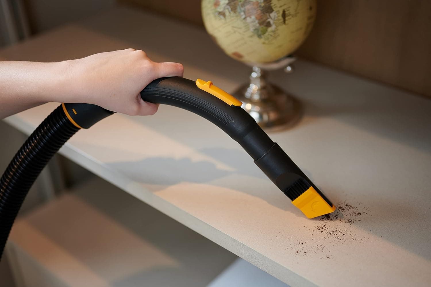 WAP Aspirador de Pó e Água Barril GTW INOX 12, Compacto, 12 Litros, com Filtro Lavável, 160mbar 1400W 220V