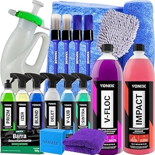 Kit lavagem carro moto estética automotiva YONIX V-FLOC IMPACT