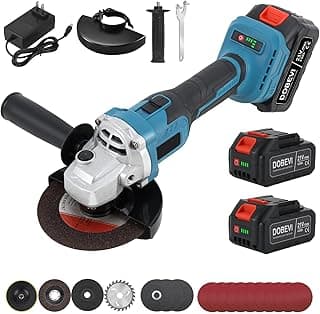 Esmerilhadeira angular 850w 10000rpm com baterias recarregáveis DOBVEI