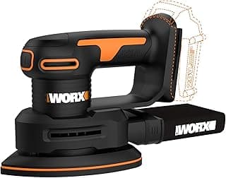 Worx Lixadeira de detalhes sem fio Power Share WX822L.9 20V (somente ferramenta)