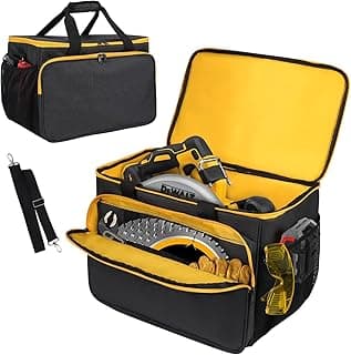 Bolsa de transporte para serra circular DEWALT 20V MAX DCS391B/DCS565B, estojo de armazenamento para serra circular DEWALT 20V MAX DCS574B/DCS570B/DCS573B, bolsa de ferramentas universal com