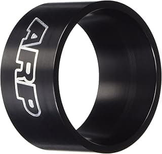 Anéis de compressor ARP pretos com logotipo branco, 83 mm