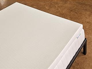 Topper de colchão de látex natural verde puro com capa - Firmeza média - 2,5 cm - King (GOLS Certified Organic)