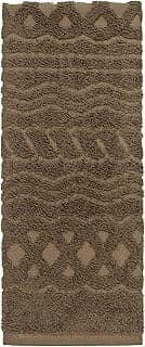 Toalha de banho Jacquard 100% algodão Teka Florença, cor marrom