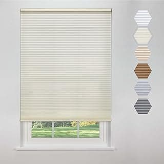 Linen Avenue U1SH2100F84 persiana celular com filtro de luz sem fio personalizada 53 L x 198 a 213 A 214 A