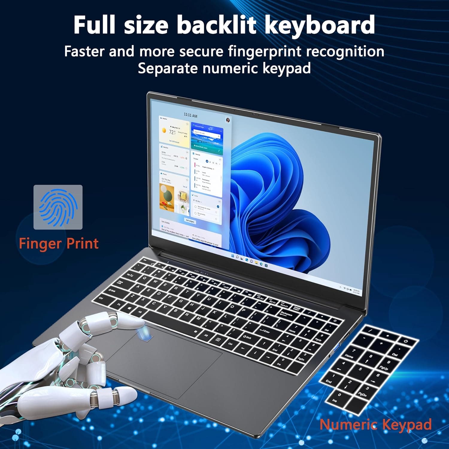 All-Metal 15.6 inch 2.5K Screen Laptop Core i7-1195G7(up to 4.8GHz) MX450 Notebook Computer 32GB RAM 512GB NVME SSD HDMI/Type-C/DP(Full Function)/RJ45 (32+512GB SSD)