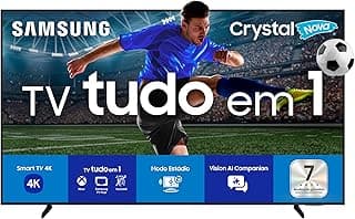 Smart TV Samsung Crystal UHD 4K U8100F 4K 55" Preto Bivolt